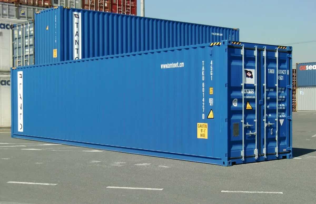 40ft Überseecontainer als Lagerraum